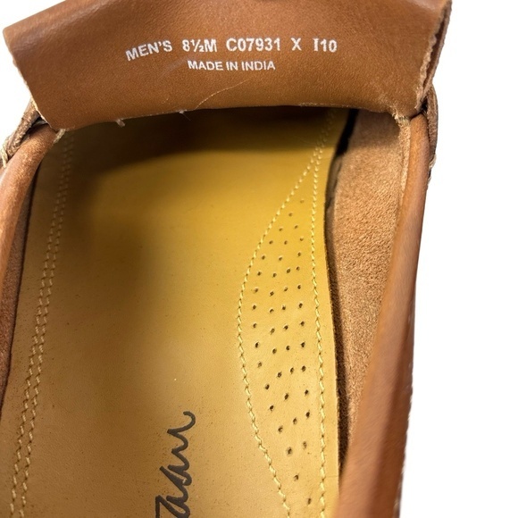 Cole Haan Mens Size 8.5M Brown Loafer Leather Tassel Slipon Dress Shoes Classic - Picture 8 of 8
